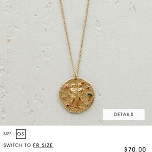 Maje Gemini zodiac necklace